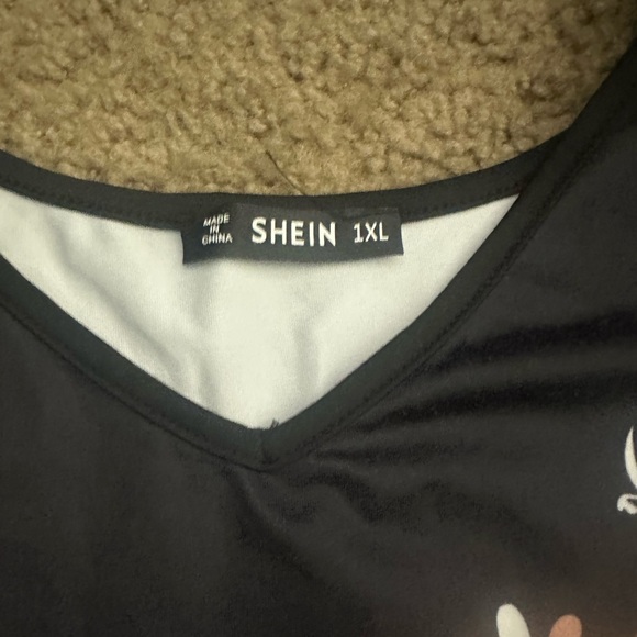 SHEIN Black Floral Camisole Top - Picture 4 of 5